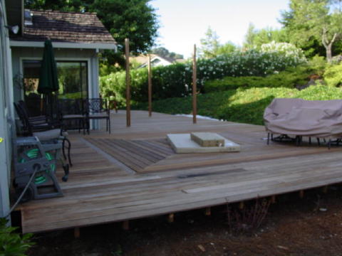 IPE Deck from Master Bedroom End